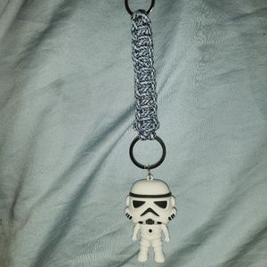 Paracord Knife/Key Lanyard With Stormtrooper